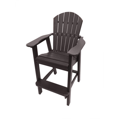 Ansel Tall Adirondack Chair, Poly Outdoor Furniture by Rosecliff Heights