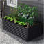 Lit de jardin surélevé galvanisé 6X3x2ft, jardinière extérieure Boîtes de jardin en métal-659282049-659282063