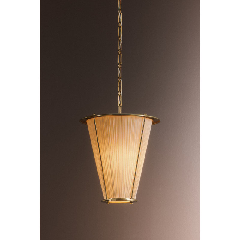 Ellsworth Lantern by Augusta Hoffman x HVL, 18.75" H x 15" W x 15" D, 15 W