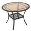 Table d'extérieur en résine, ancienne version 56225.00TBLBRN