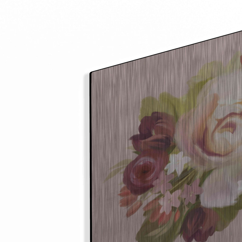 «Blush Blossoms» par House Fenway, H 12 po x l 12 po