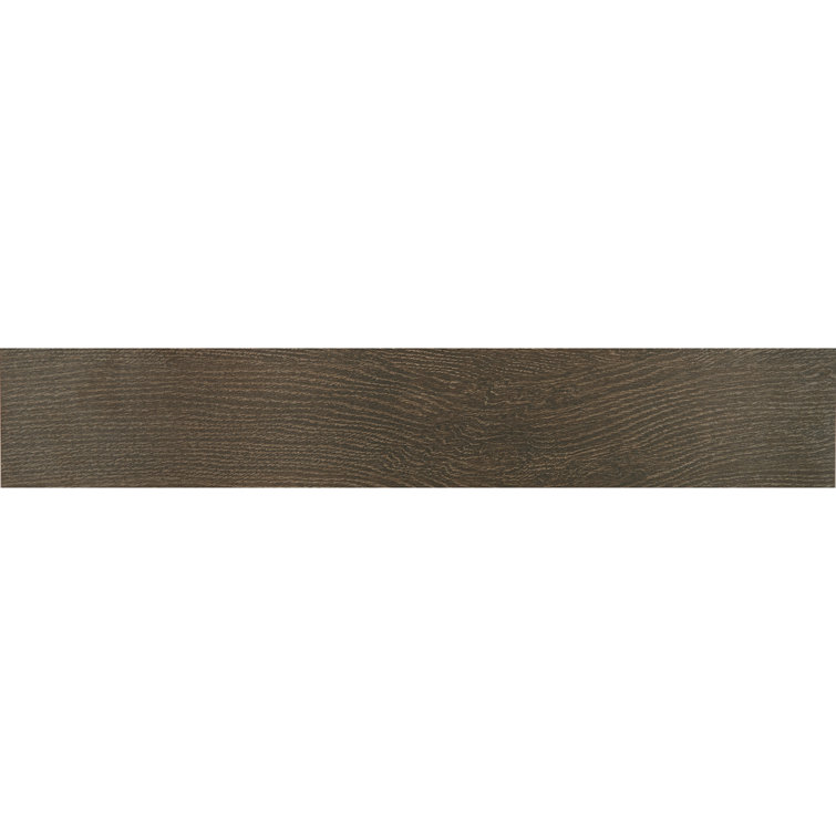 Harmony Grove 6'' W x 36'' L Porcelain Wood Look Singular Tile