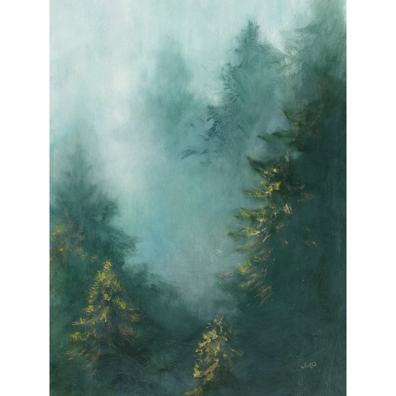 Ayonah " Misty Forest IV Panel " by Julia Purinton, 16" H x 12" W