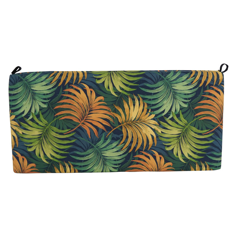 Coussin de banc, Dark Blue/Yellow