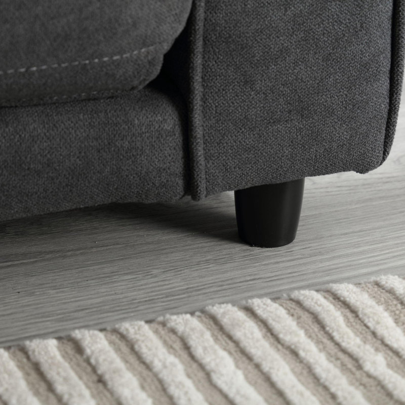 Ilionora 55'' Velvet Sofa, Dark Grey