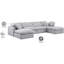 Canapé modulaire en coin 6 pièces Hinami-94482488