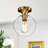Bottesford Glass Flush Mount