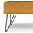 Hunter 32"W Solid Wood Industrial Square Lift Top Coffee Table with Hidden Storage and Metal  Hairpin Legs-100083367