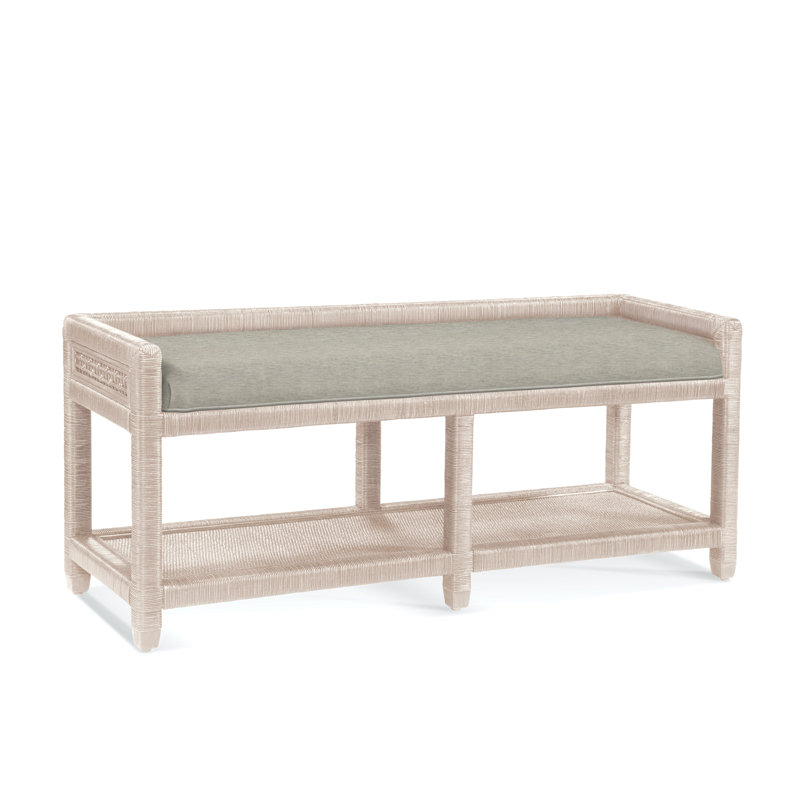 Silvio 54" Storage Bench, Basic Beige, 0317-85, Bisque