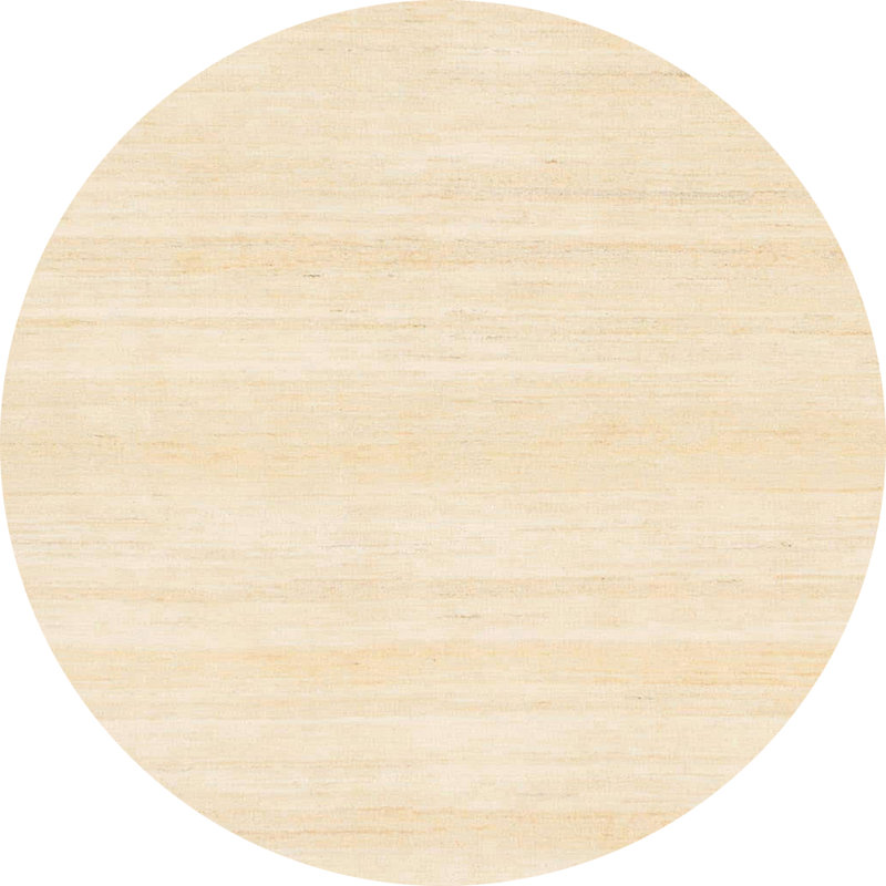 Wool Abstract Indoor Rug, Round 8'