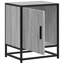 Armoire de chevet vidaXL Bois d'ingénierie, métal-1270746383