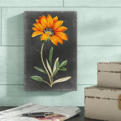 «Dramatic Floral I», peinture sur toile