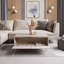 Barsdale coffee table with storage space