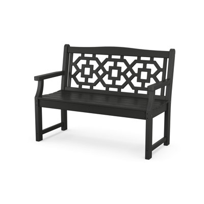Chinoiserie Outdoor Bench