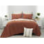 Stone Washed Linen Blend Box Stitch Quilt and Pillow Shams Set-261047284-261047287