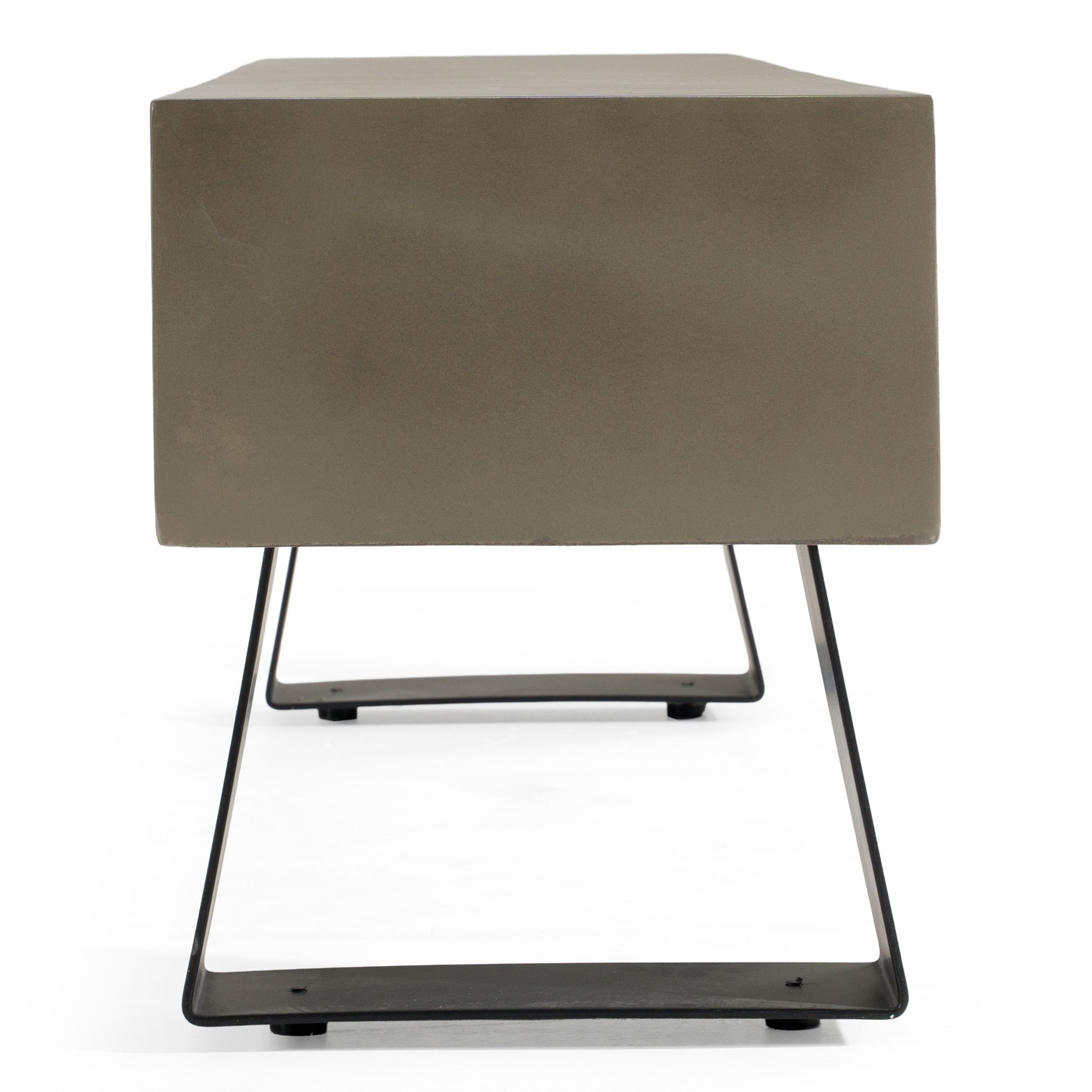 Hobbes 75'' Concrete Outdoor Bench