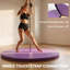 Tapis de pole dance, 5 cm d'épaisseur x 152 cm de largeur, pliable, pour la maison, léger et pliable, violet clair-136329747