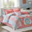 Loretta Bohemian Medallion Reversible Comforter Set with Bed Sheets-453009722-468942154