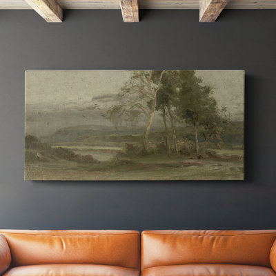 Série paysage - DCCCLIV- Toile tendue avec châssis - Prêt à accrocher