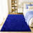 Solid Rug Soft Fluffy Bright Blue Indoor Area Rug for Living Room Bedroom Nursery Kids Room-805677157-835077177