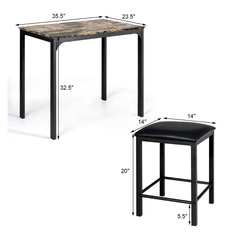 Penalosa 2 - Person Dining Set