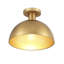 Plafonnier 1 lumière Darrah en laiton naturel-1798007605