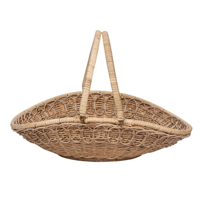 Provence Rattan Medium Gathering Basket