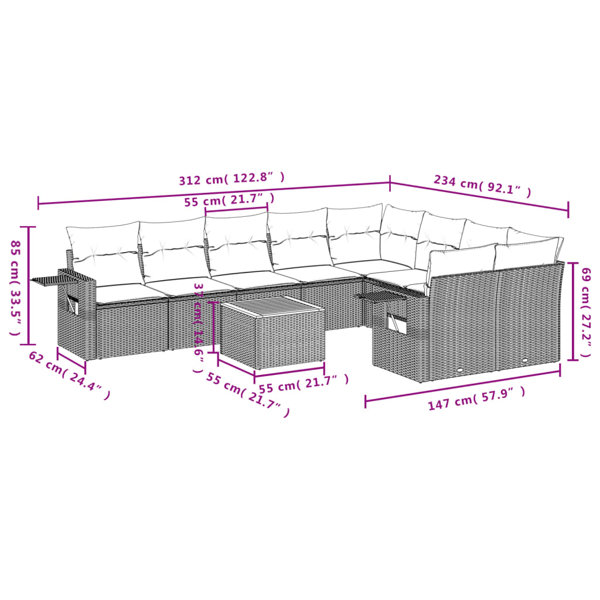 Dimensions du produit