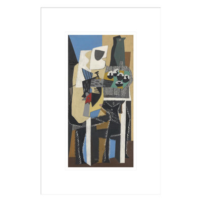 «Dog and Cock» par Pablo Picasso, impression giclée sur cadre
