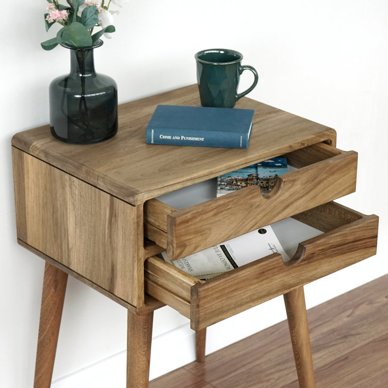 Table de chevet avec tiroir Hamblin