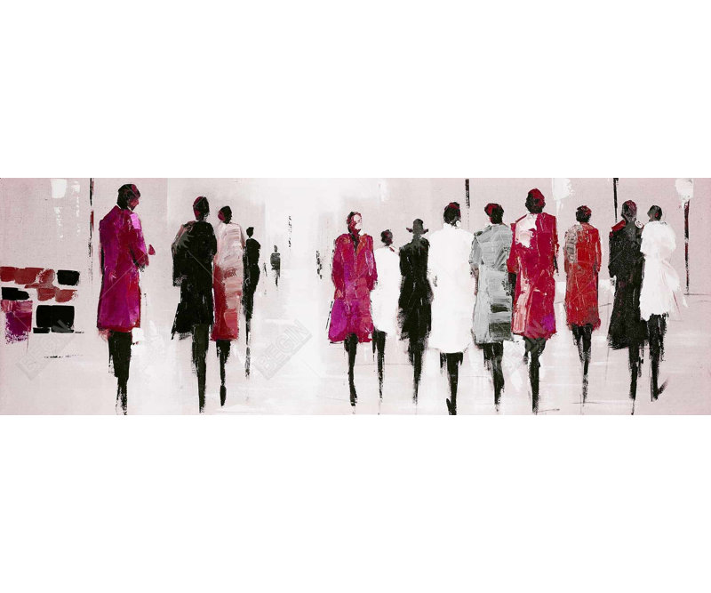 «Walk» sur toile