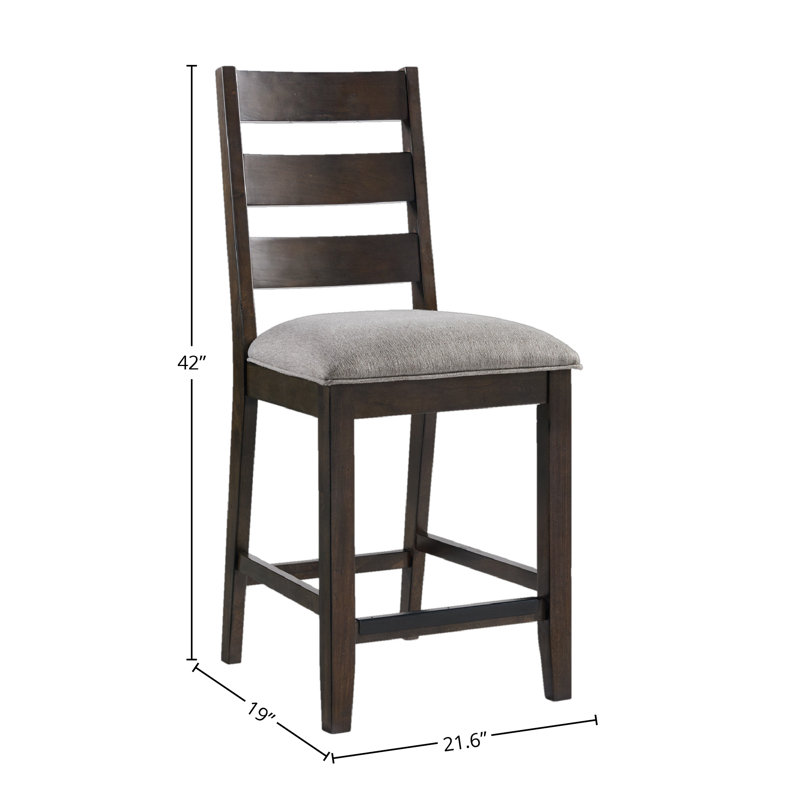 Tabouret de comptoir avec coussin Boise Boise