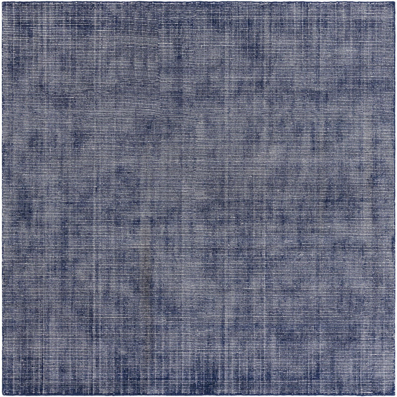 Liabah Wool Striped Indoor Rug, Square 7'10"