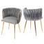 Fauteuil en velours Uresti-923035141-900994323
