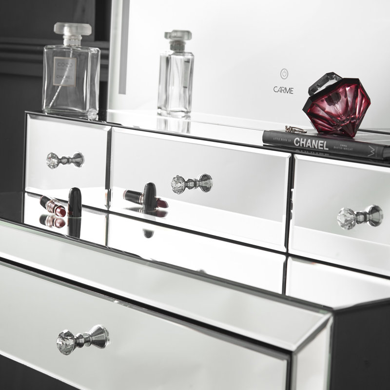 Annahi Dressing Table with Mirror