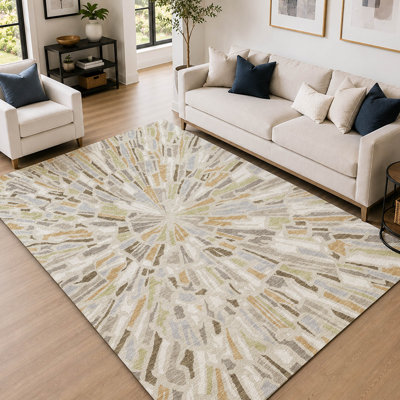 Tapis moderne lavable à la machine Premium