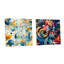 Tidworth - Ensemble de 2 peintures murales abstraites en acrylique-103930071