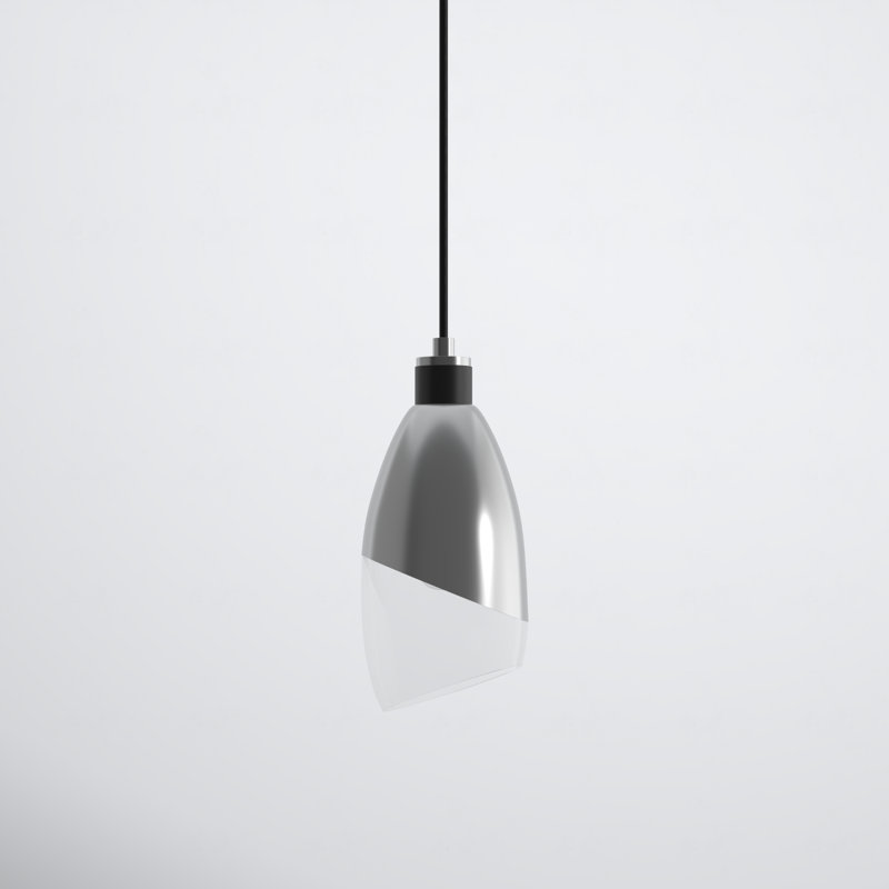 Tabitha 1 - Light Single Pendant, Chrome