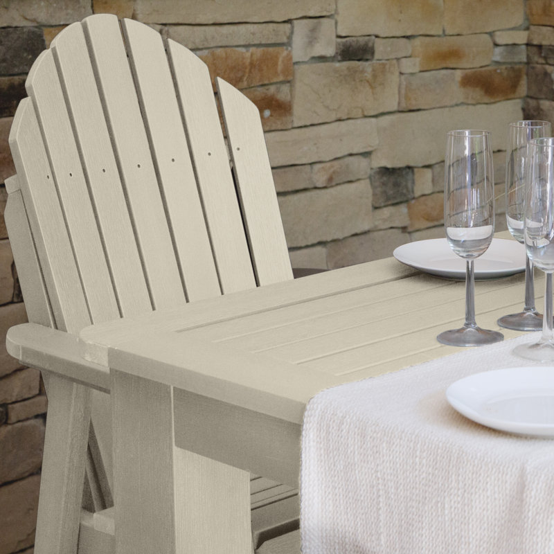 Ensemble repas pour 6 personnes Macias, Blanc délavé, 30'' H x 42'' W x 72" L