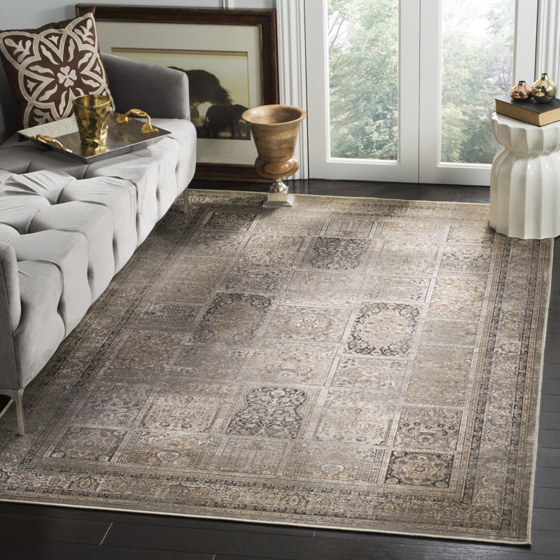 Vishnu Vintage Performance Oriental Rug, Rectangle 5'3" x 7'6"