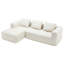 Canapé modulaire 2 pièces sans cadre-108795710