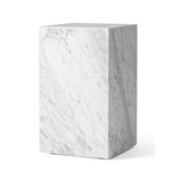 Plinth Marble End Table