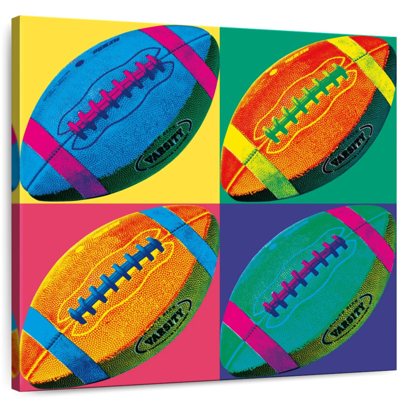 Ballon de football Sireci Ball Four, H 24 po x l 24 po