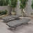 2-Piece Pe Wicker Chaise
