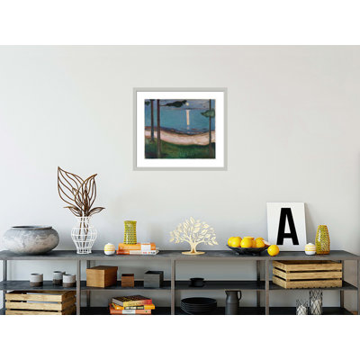 Moonlight by Edvard Munch -Framed Giclee Print