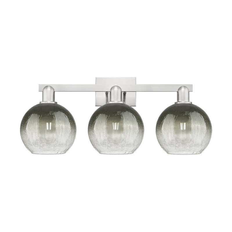 Appleton 3 - Light Vanity Light, Transparent Jaune / bronze huilé
