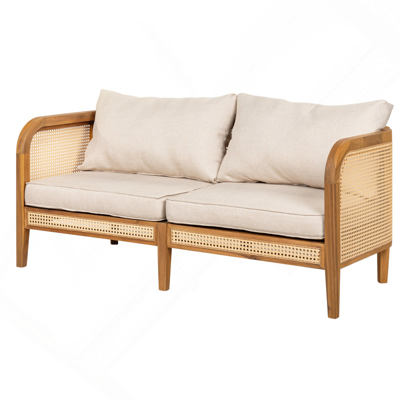 Outdoor Cushioned Sofa