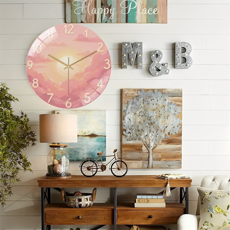 Horloge murale 12 po