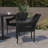 Leflore All Weather Commercial Grade PE Rattan Stacking Patio Chairs-590136705