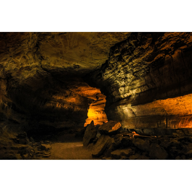 Passage Within Mammoth Caves - Wrapped Canvas Print, 51cm H x 76cm W x 3.8cm D